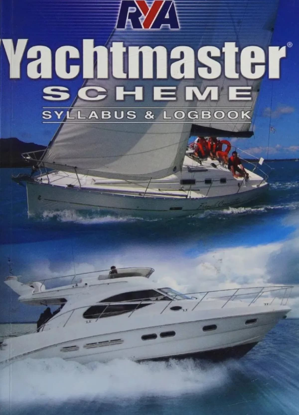 Обложка логбука G158 RYA Yachtmaster — паспорт яхтсмена